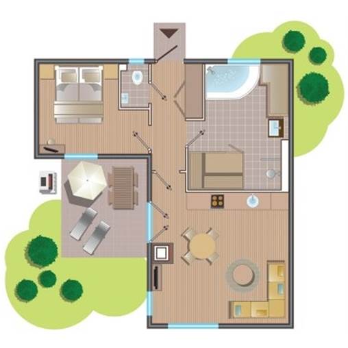 VIP cottage AG1421 at Park Allgäu